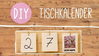 Kalender selber machen Holzkalender mit Fotos [upl. by Manvell361]