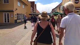 Skagen Festival tur gennem Skagen med musik og stemning 2018 [upl. by Renelle]