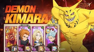 NEW DEMON KIMARA EXTREME 2 TURN EZ PZ NO COLLABS  LR UNIT  7DS GRAND CROSS [upl. by Eanerb]