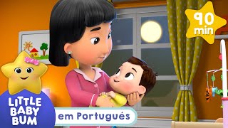 Durma Bebê 💤👶  Little Baby Bum  Moonbug Kids  Músicas Infantis em Português [upl. by Redliw183]