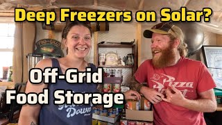 Starting our Food Storage OFFGRID [upl. by Cresida]