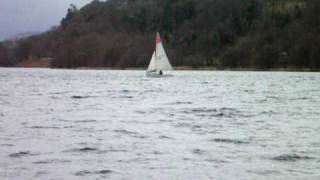 Wayfarer Sailing Bala Wales UK [upl. by Okir212]