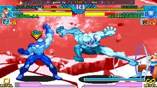 Marvel Vs Capcom FT10 game tip WolverineChun Li vs Anz War MachineVenom [upl. by Aneehsirk]