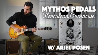 Mythos Pedals Herculean Overdrive played by Ariel Posen [upl. by Allyson]