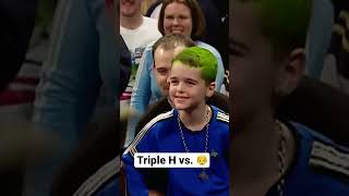 Triple H Vs Kid Moment in WWE [upl. by Shayn999]