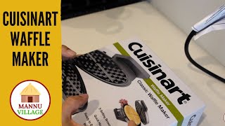 Cuisinart Waffle Maker  Kitna Acha hai  Electronic Series Canada Part 22 [upl. by Llenra291]