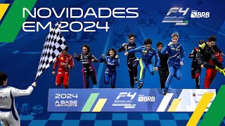 FIA F4 BRASIL 2024  AS NOVIDADES DA TERCEIRA TEMPORADA [upl. by Thomey]