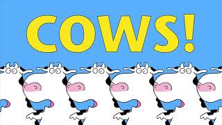 Sandra Boynton’s COWS Moosic Video The Seldom Herd [upl. by Nerahs784]