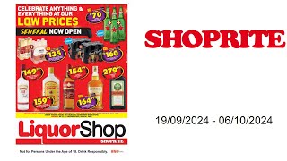 Shoprite specials ZA  19092024  06102024 [upl. by Dlanigger146]