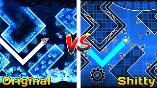 quotTidal Wavequot Original vs Shtty  Geometry Dash [upl. by Gilbye]