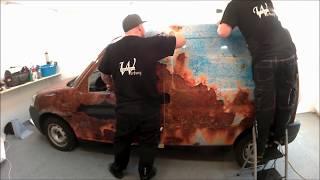 Fahrzeugvollverklebung  Carwrapping [upl. by Slade]