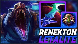 RENEKTON LÉTALITÉ MERCI LHYDRE PROFANE   League of Legends VOD  ARAM [upl. by Aihtnyc]