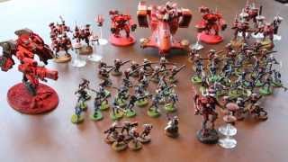 1700 point Tau Empire Army List and Tournament Performance [upl. by Marillin]