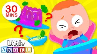 Would YOU eat Broccoli Jello  What Would Happen If  Nursery Rhymes by Little Angel [upl. by Asilak]