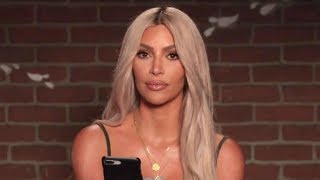 Kim Kardashian Reads Kanye Wests Mean Tweets About Jimmy Kimmel [upl. by Edythe]