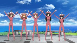 Girls und Panzer Anglerfish Dance Full Version [upl. by Sadowski961]