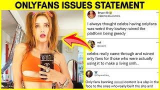 OnlyFans Issues Statement After Adult Content Ban Backlash [upl. by Noble]