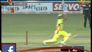 Zee24Taas champions league  mahendrasingh dhoni 5 six in 1 over [upl. by Yumuk821]