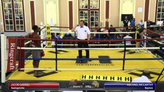 Haringey Box Cup SF  Jacob Gabriel v Michael McCarthy [upl. by Swithbart73]