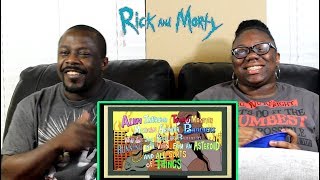 Rick and Morty 1x8 REVIEWREACTION [upl. by Eugenius]