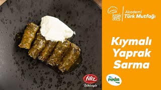 Kıymalı Yaprak Sarma Tarifi [upl. by Rachele]