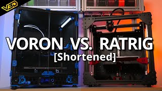 VCore 3 Vs Voron 24 Review Shortened [upl. by Beverlie955]