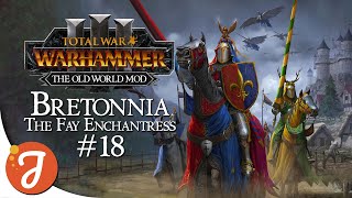 A BATTLE THAT BUTTERS MY PARSNIPS  Fay Enchantress 18  Old World Mod  Total War WARHAMMER III [upl. by Nerradal]