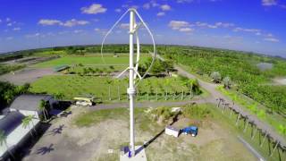 Vertical Axis Wind Turbine VAWT Chava Wind Hagen Ruff  wwwchavawindcom [upl. by Singh110]