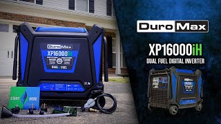 The LARGEST Dual Fuel Digital Inverter Generator Available DuroMax XP16000iH [upl. by Stiegler]