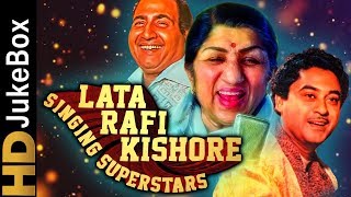 Lata Rafi Kishore  Singing Superstars  Classic Bollywood Evergreen Songs  Old Hindi Songs [upl. by Redneval]