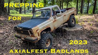 Prepping the Squarebody for AxialFest Badlands 2023 [upl. by Yseulte]