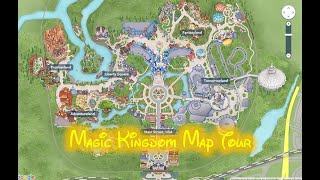 Magic Kingdom Map Tour [upl. by Elijah]