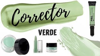 Corrector Verde ¿Para qué se usa ¿Cómo se usa Principiantes  Clan de Belleza [upl. by Nahsar]