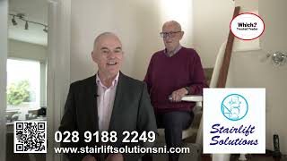 Stairlift Solutions TV Advert Version 2  Gordon Cave [upl. by Yelnahs]