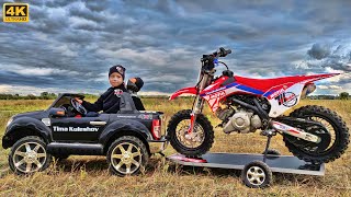 Motocross Bike 6 years Tima Kuleshov [upl. by Ancell]