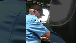 The Moment a US Veteran From WW2 Flies a B17 Bomber [upl. by Notsej]