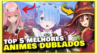 MELHORES ANIMES DUBLADOS CRUNCHYROLL  Lista para assistir animes Crunchyroll [upl. by Teilo814]