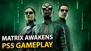 Matrix Awakens Demo  PS5 Gameplay [upl. by Godfree]