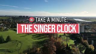 Take a Minute Local Heritage  The Singer Clock [upl. by Hayse713]