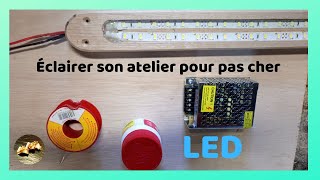 Comment éclairer son atelier pour pas cher [upl. by Eener]