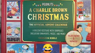 Peanuts A Charlie Brown Christmas The Official Advent Calendar [upl. by Anam]