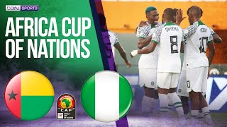 GuineaBissau vs Nigeria  AFCON 2023 HIGHLIGHTS  01222024  beIN SPORTS USA [upl. by Tsenre]