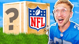 Opening The CRAZIEST NFL Mystery Box [upl. by Swanhildas]