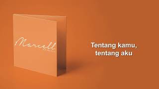 Marcell  Bisa Kau Percaya Lyric Video [upl. by Deeas532]