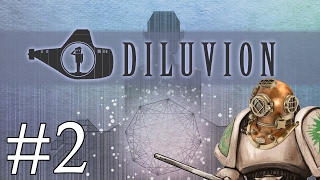 Diluvion  Sonar  Part 2 Lets Play Diluvion Gameplay [upl. by Zeculon]