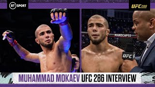 Lets go Mo Muhammad Mokaev gets it done in London  Leon Edwards v Kamaru Usman  UFC286 [upl. by Corbin]