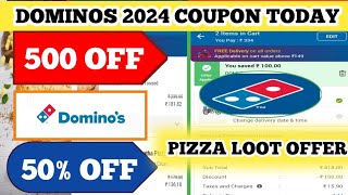 dominos 2024 coupon today  dominos coupon code today  dominos pizza [upl. by Caleb]