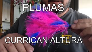 Montaje PLUMAS CURRICAN Altura Albacora [upl. by Kcirevam440]