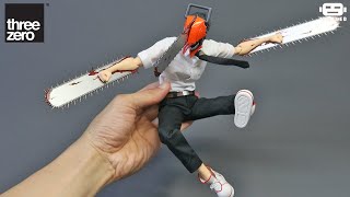 Unboxing CHAINSAW MAN FigZero 16 Denji by threezero [upl. by Christalle230]