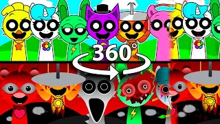 Sprunki SMILING CRITTERS got SCARY  360º VR Video [upl. by Nahtaoj805]